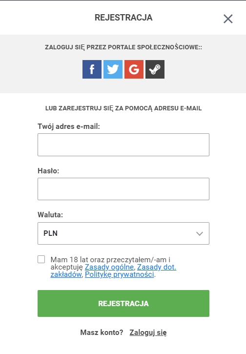 GGBET rejestracja obrazek